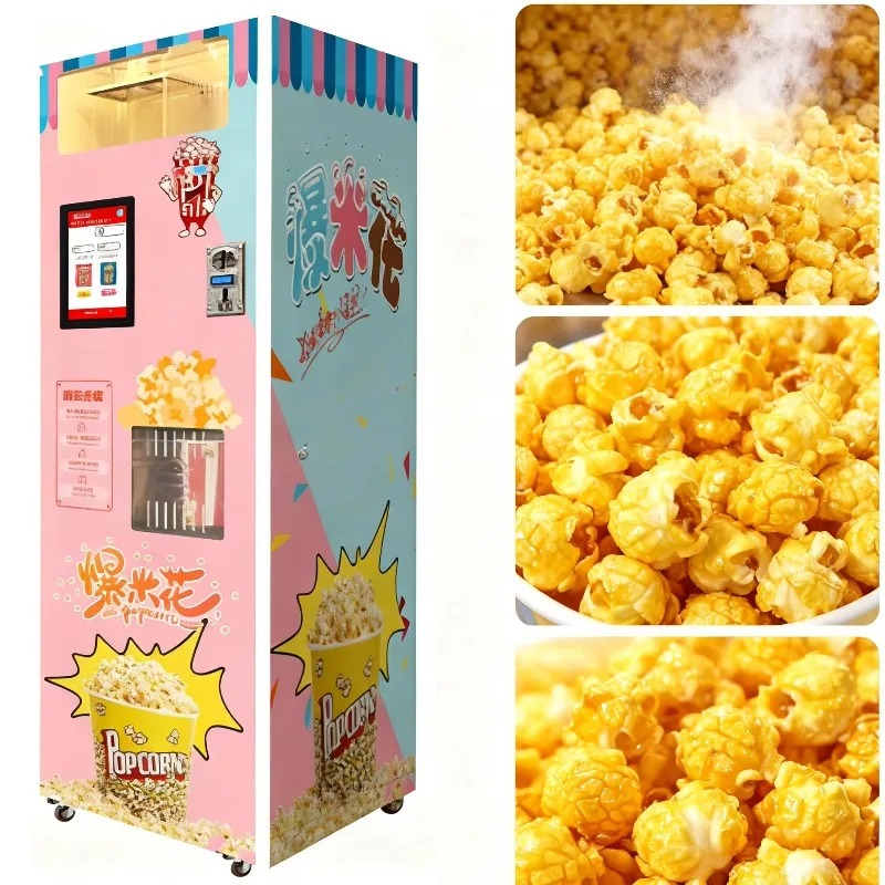 Popcorn Vending Machine - Máquina de Palomitas de Maíz Automática