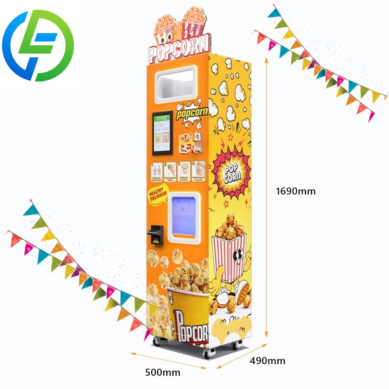 Popcorn Vending Machine - Máquina Expendedora de Palomitas Personalizada con