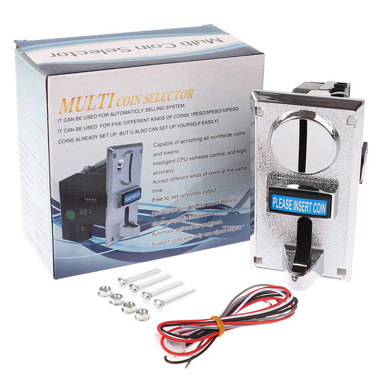 Arcade Ticket Machine - Aceptador electrónico de múltiples ranuras para