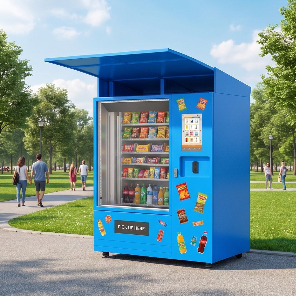 Arcade Vending & Laundry - Máquina Expendedora de Bebidas y Snacks