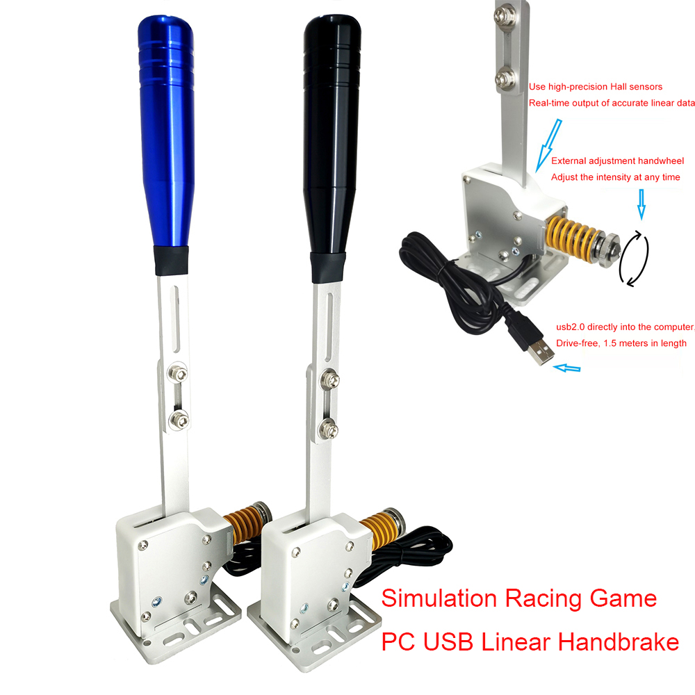 Arcade Button Pcb - Freno de mano lineal USB para