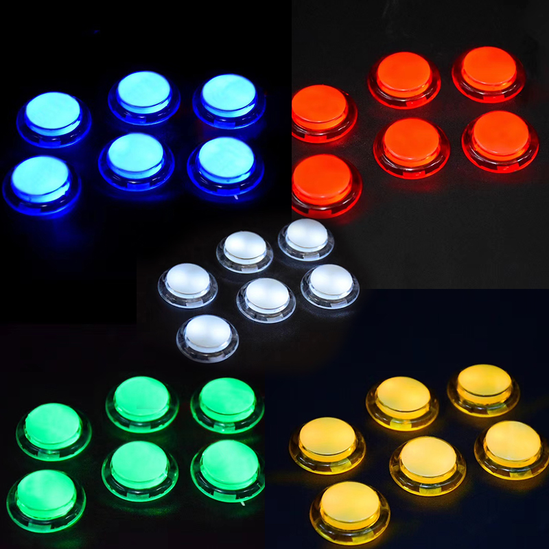 Arcade Button Pcb - Botón pulsador Led iluminado Arcade de