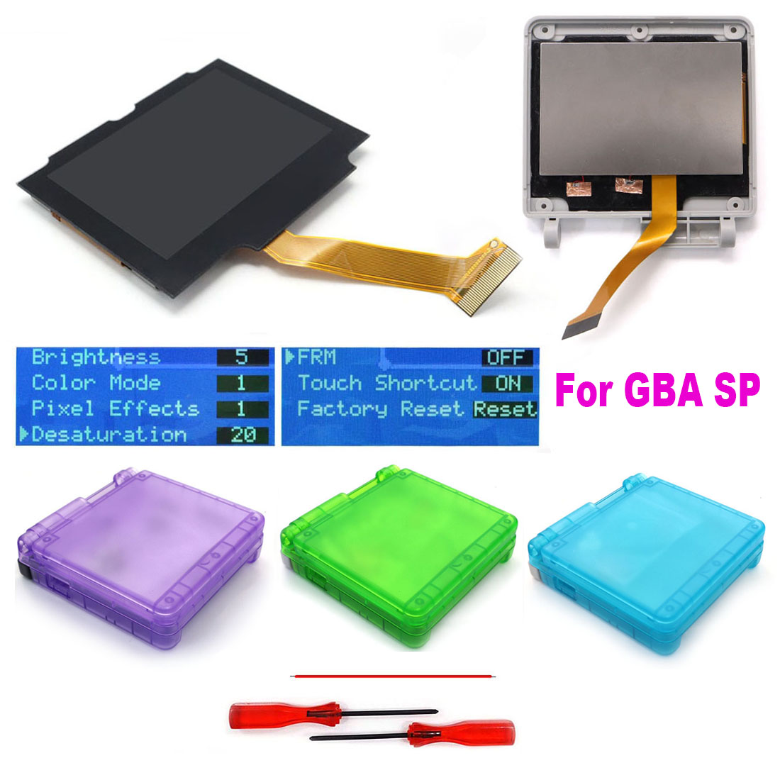 Lcd Screen Arcade - HISPEEDIDO: kit de modificación para la
