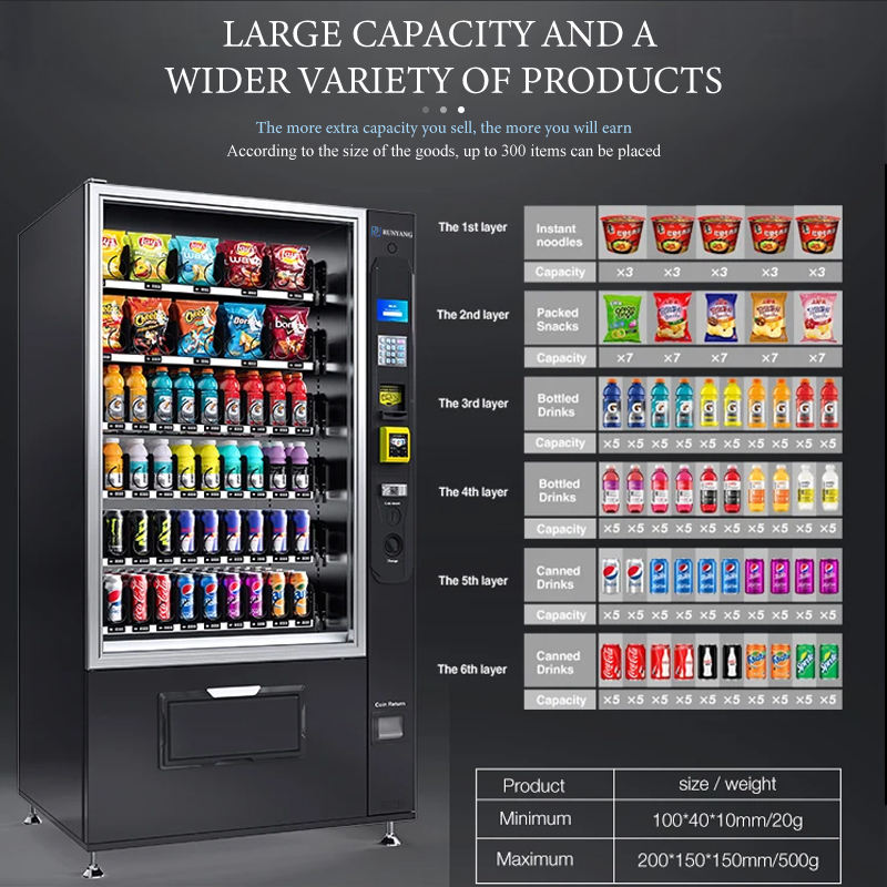 Máquina expendedora automática - Popcorn Vending Machine reseña y precio