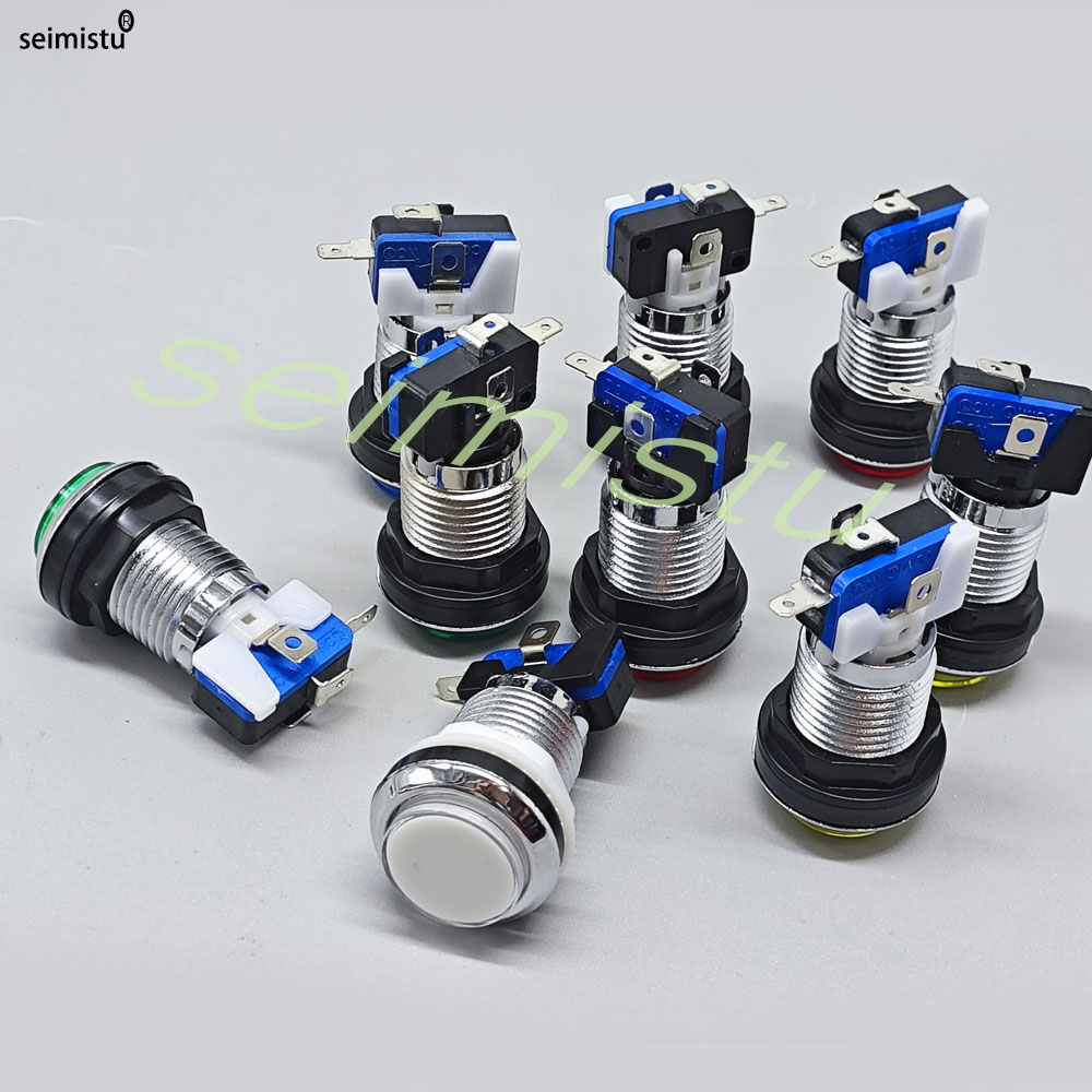 Botón Arcade de 33mm, luz LED  - Arcade Button Pcb reseña y precio