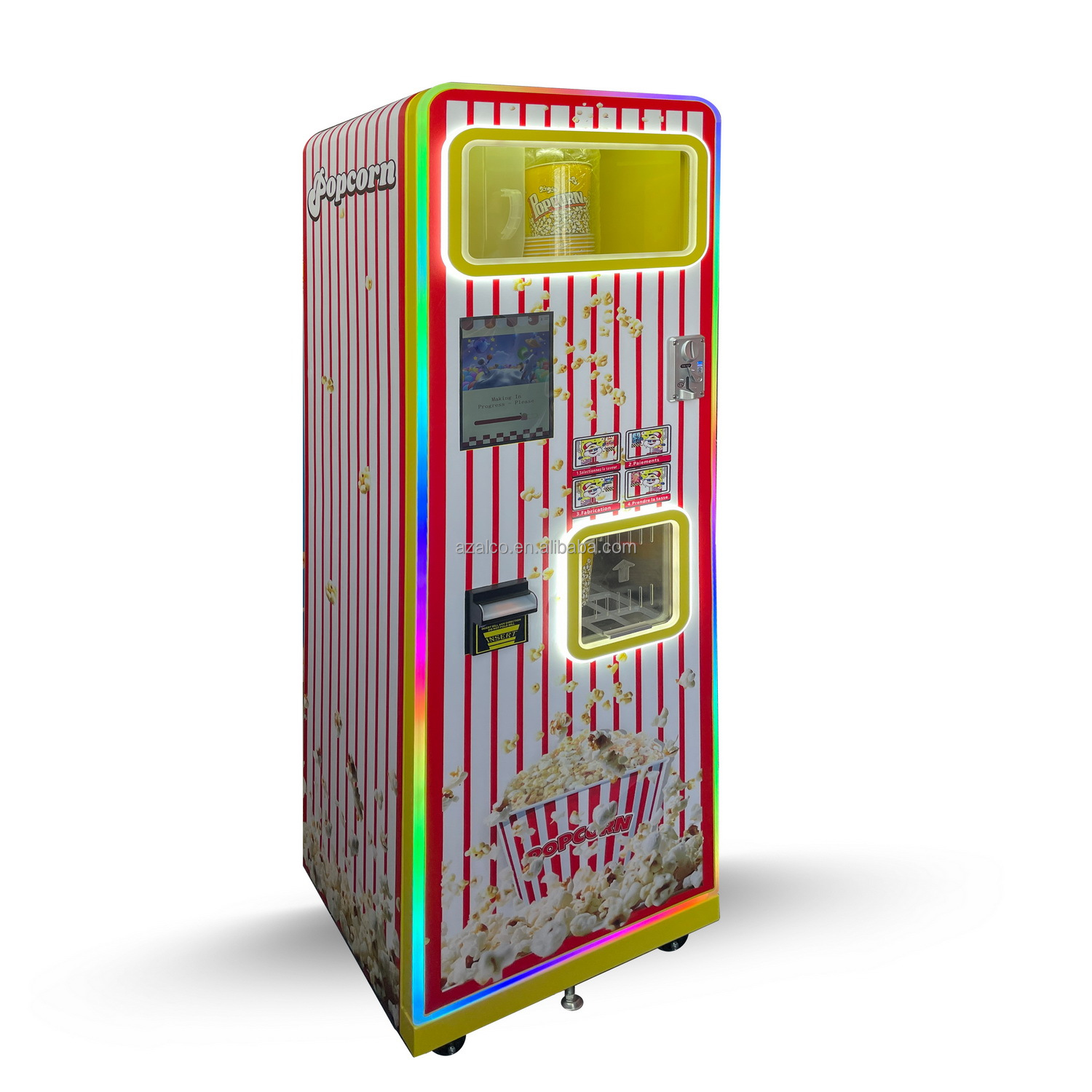 Máquina expendedora de palomit - Popcorn Vending Machine reseña y precio