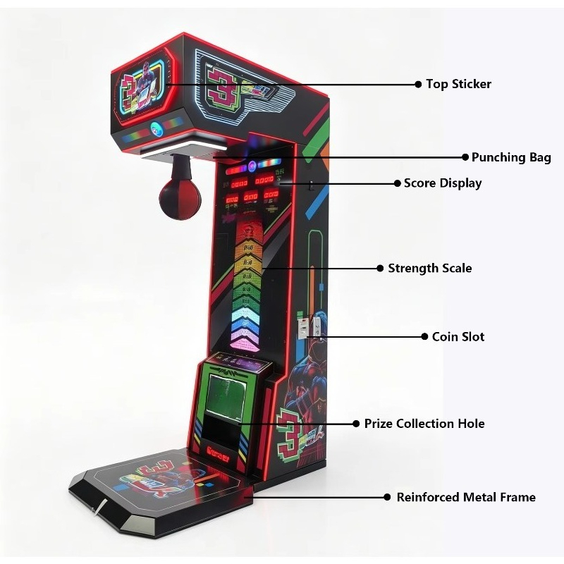 Máquina Simuladora de Boxeo El - Arcade Games & Vending Co reseña y precio