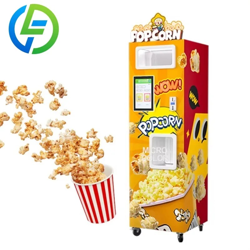 Máquina Expendedora de Palomit - Popcorn Vending Machine reseña y precio