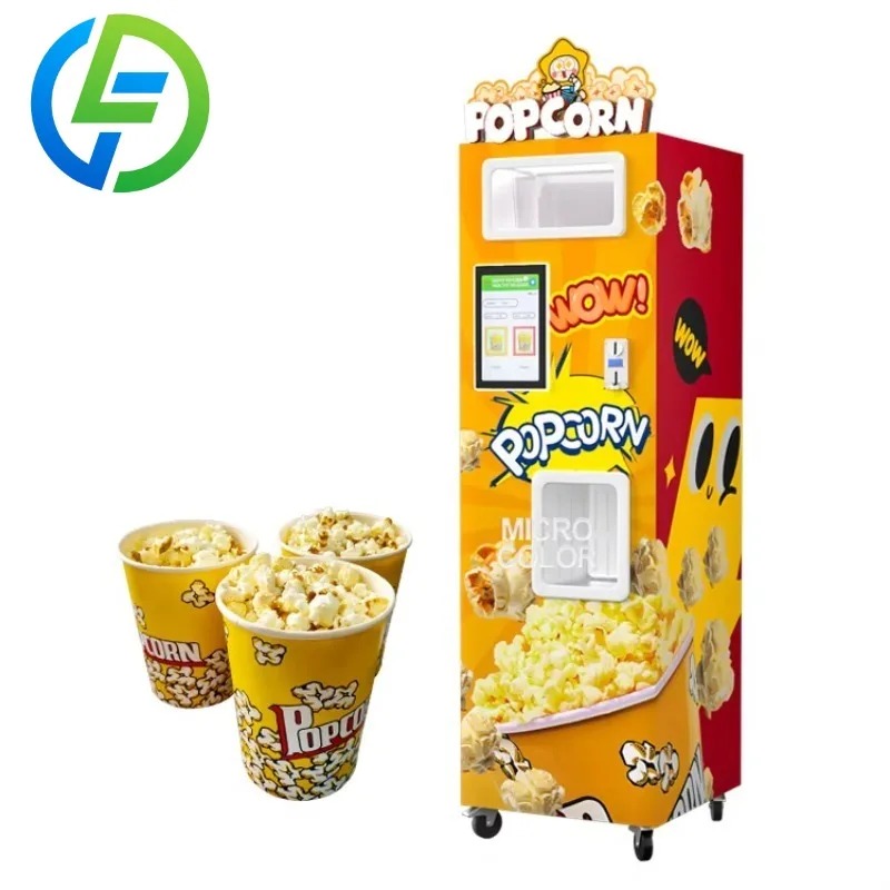 Máquina Expendedora de Palomit - Popcorn Vending Machine reseña y precio