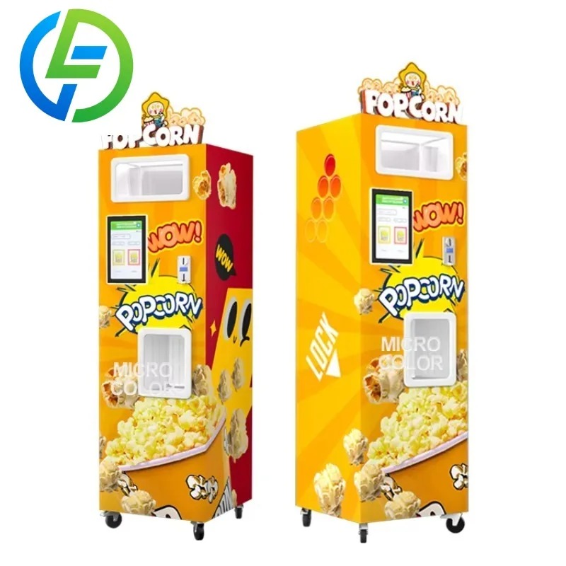 Máquina Expendedora de Palomit - Popcorn Vending Machine reseña y precio