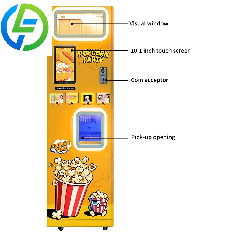 Máquina expendedora automática - Popcorn Vending Machine reseña y precio