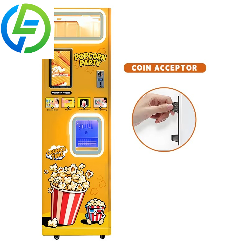 Máquina expendedora automática - Popcorn Vending Machine reseña y precio