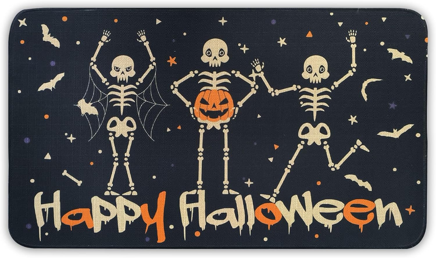 Alfombra de Halloween con Esqu - Dance Pad Machine reseña y precio