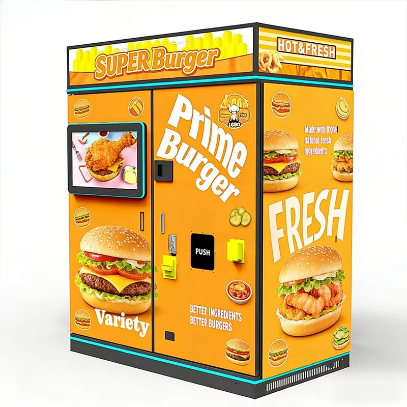 Máquina Expendedora de Comida  - Popcorn Vending Machine reseña y precio