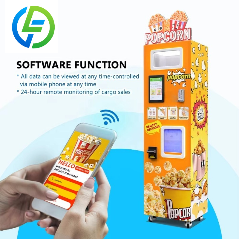 Máquina Expendedora de Palomit - Popcorn Vending Machine reseña y precio