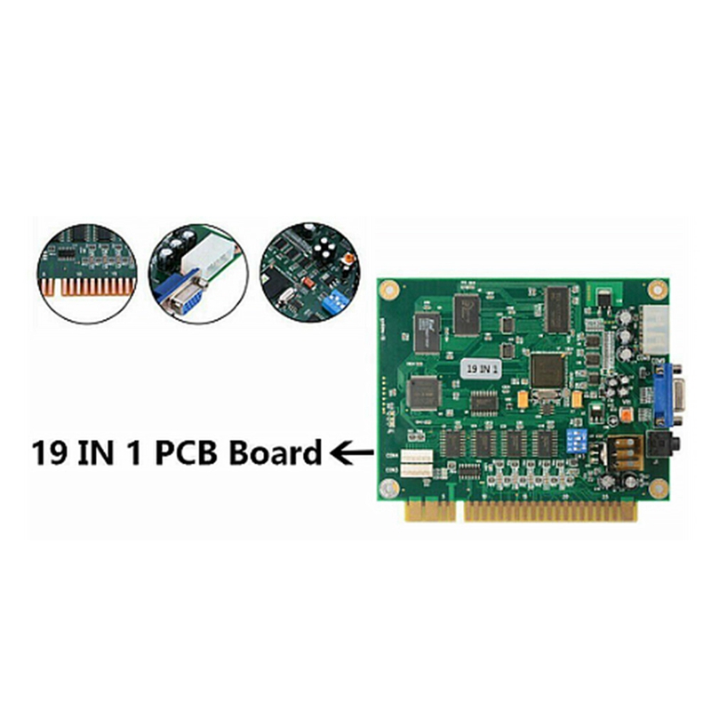 Placa PCB Multicade DT98 19 en - Arcade Button Pcb reseña y precio
