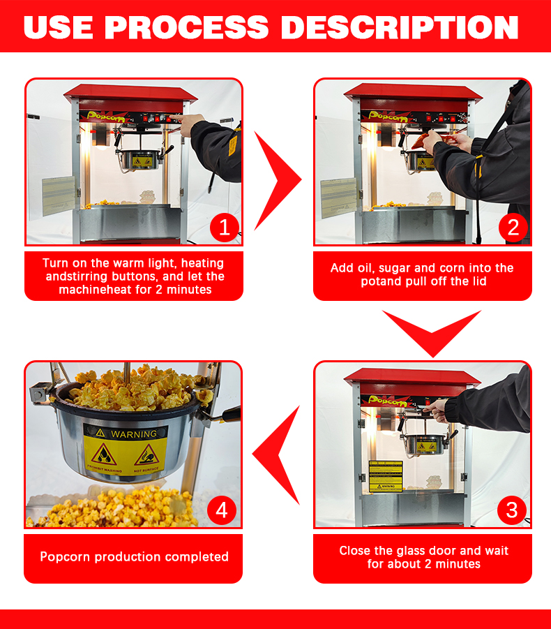 Máquina Comercial de Palomitas - Popcorn Vending Machine reseña y precio